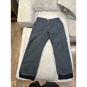 Burton Gray Snow Pants Mens Size Large